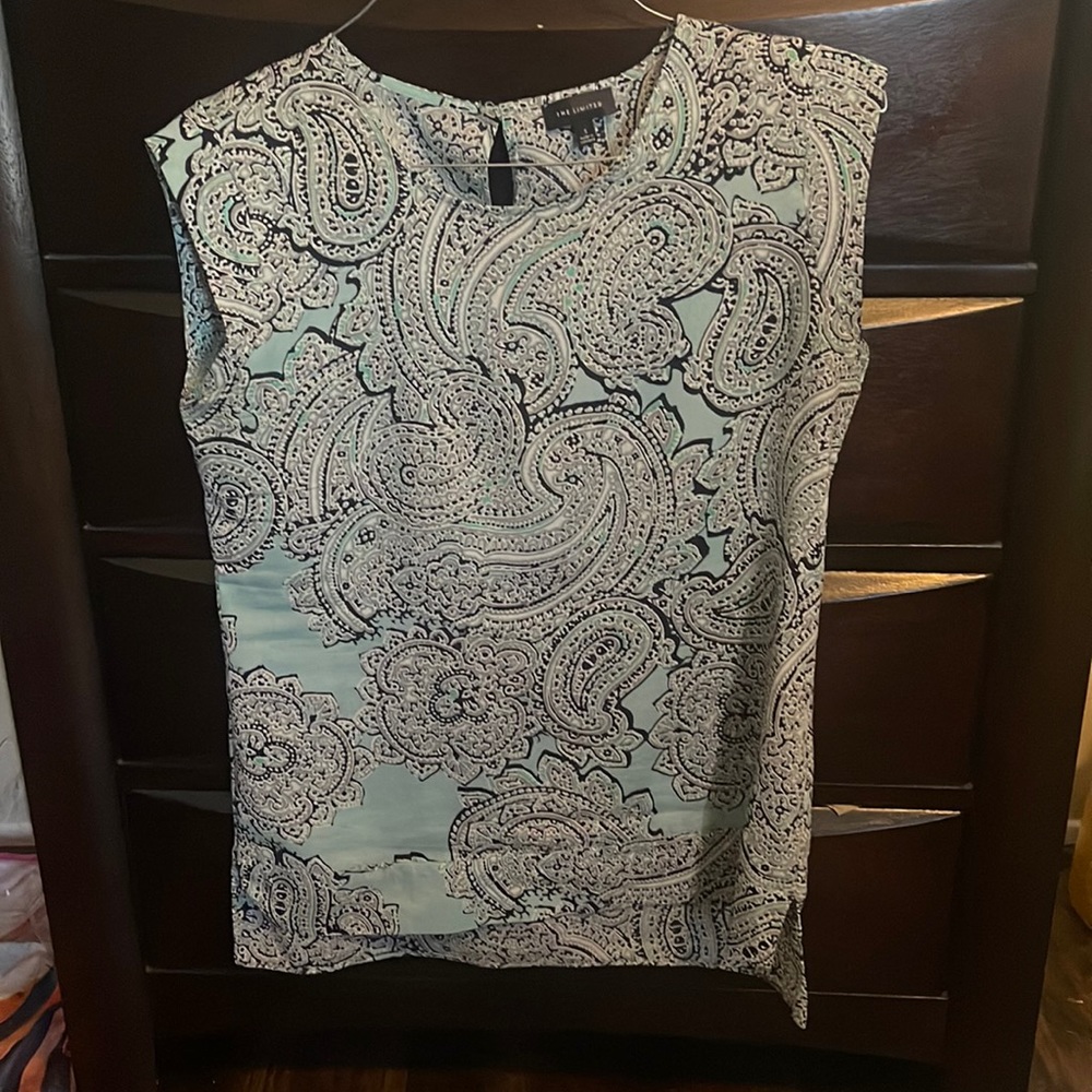 Green/grey blouse from the Limited-size small